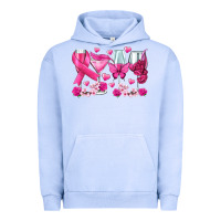 Pigment Grape Ice breast cancer wine glasses Urban Hoodie - texasbilliewilder