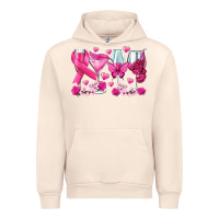 Sandshell breast cancer wine glasses Urban Hoodie - texasbilliewilder