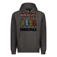 Smoke merry christmas trees Premium Hoodie - RanaPortraitStore