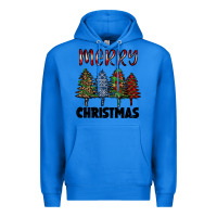 True Royal merry christmas trees Premium Hoodie - RanaPortraitStore
