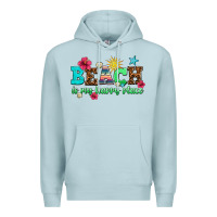 Blue Mist beach is my happy place Premium Hoodie - AdoDesignShop