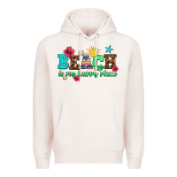 Beach Is My Happy Place Premium Hoodie | Teevron