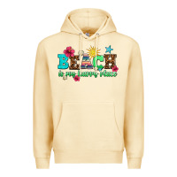 Pina Colada beach is my happy place Premium Hoodie - AdoDesignShop