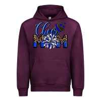 Mauve Wine Cheer mom Urban Hoodie - Zillion Design Studio