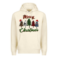 Sandshell merry christmas trees Premium Hoodie - RanaPortraitStore