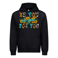 Black be you do you for you Urban Hoodie - Zillion Design Studio