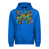 Cobalt be you do you for you Urban Hoodie - Zillion Design Studio