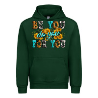 Forest Green be you do you for you Urban Hoodie - Zillion Design Studio