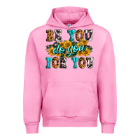 Fuchsia Pink be you do you for you Urban Hoodie - Zillion Design Studio