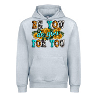 Heather Grey be you do you for you Urban Hoodie - Zillion Design Studio