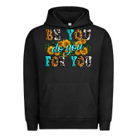 Pigment Black be you do you for you Urban Hoodie - Zillion Design Studio
