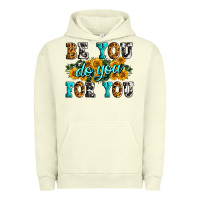 Pigment Pistachio be you do you for you Urban Hoodie - Zillion Design Studio