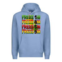 Colony Blue Freedom 1865 Premium Hoodie - Zillion Design Studio