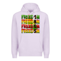 Lilac Freedom 1865 Premium Hoodie - Zillion Design Studio