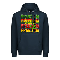 Navy Freedom 1865 Premium Hoodie - Zillion Design Studio