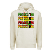 Oatmeal Heather Freedom 1865 Premium Hoodie - Zillion Design Studio