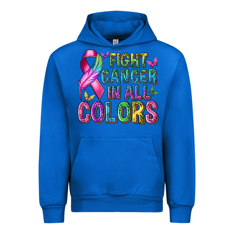 Fight Cancer In All Colors Urban Hoodie by texasbilliewilder | Teevron