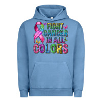 Pigment Pebble Blue fight cancer in all colors Urban Hoodie - texasbilliewilder