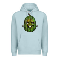 Blue Mist leopard pumpkin frankestein Premium Hoodie - RanaPortraitStore