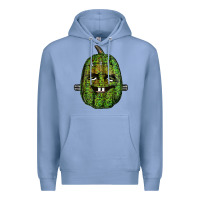 Colony Blue leopard pumpkin frankestein Premium Hoodie - RanaPortraitStore