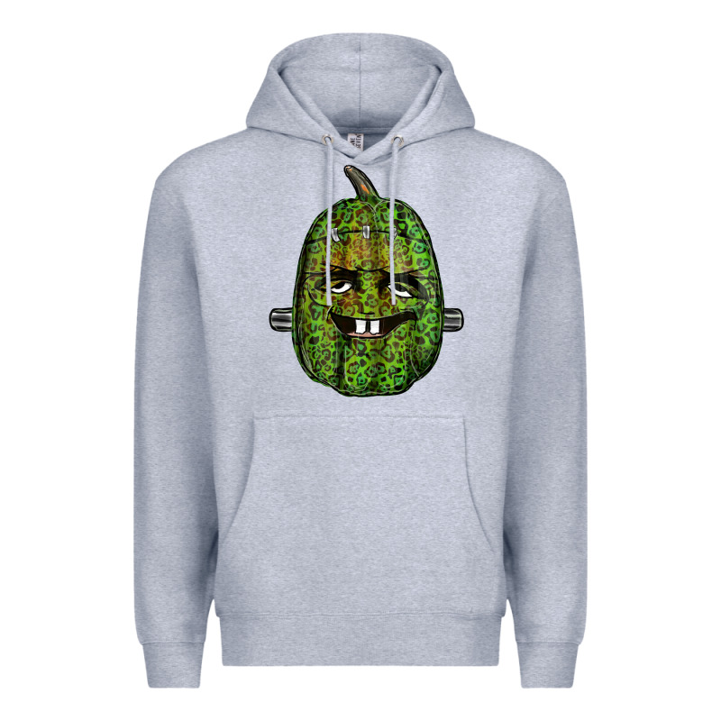 Leopard Pumpkin Frankestein Premium Hoodie by RanaPortraitStore | Teevron