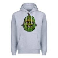 Heather Grey leopard pumpkin frankestein Premium Hoodie - RanaPortraitStore