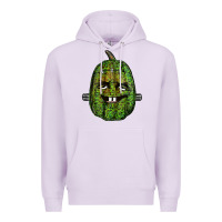Lilac leopard pumpkin frankestein Premium Hoodie - RanaPortraitStore