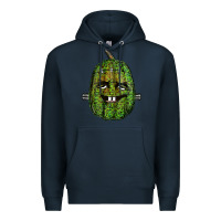 Navy leopard pumpkin frankestein Premium Hoodie - RanaPortraitStore