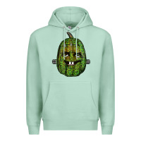 Seafoam leopard pumpkin frankestein Premium Hoodie - RanaPortraitStore