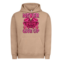 Pigment Burro never give up cancer Urban Hoodie - texasbilliewilder