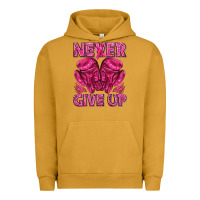 Pigment Peanut Butter never give up cancer Urban Hoodie - texasbilliewilder