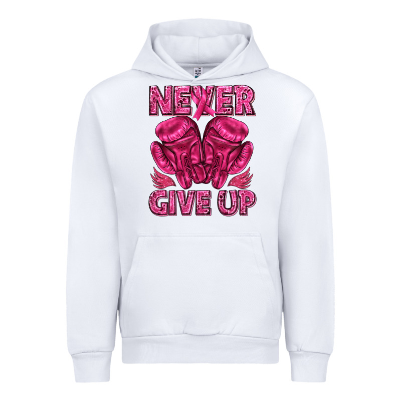 Never Give Up Cancer Urban Hoodie by texasbilliewilder | Teevron