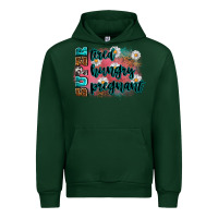 Forest Green super tired super hungry super pregnant Urban Hoodie - Zillion Design Studio