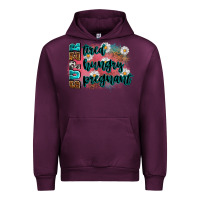 Mauve Wine super tired super hungry super pregnant Urban Hoodie - Zillion Design Studio