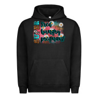 Pigment Black super tired super hungry super pregnant Urban Hoodie - Zillion Design Studio