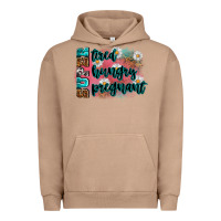 Pigment Burro super tired super hungry super pregnant Urban Hoodie - Zillion Design Studio