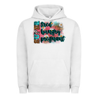 Pigment Lunar Rock super tired super hungry super pregnant Urban Hoodie - Zillion Design Studio