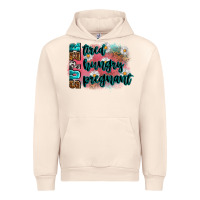 Sandshell super tired super hungry super pregnant Urban Hoodie - Zillion Design Studio