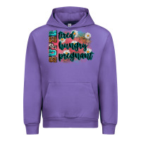 Tulip super tired super hungry super pregnant Urban Hoodie - Zillion Design Studio