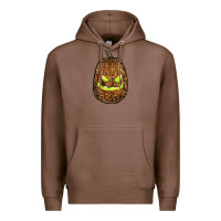 Chestnut watercolor leopard pumpkin Premium Hoodie - RanaPortraitStore