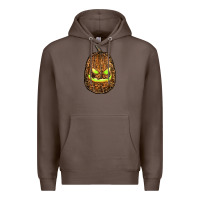 Coffee watercolor leopard pumpkin Premium Hoodie - RanaPortraitStore