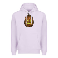 Lilac watercolor leopard pumpkin Premium Hoodie - RanaPortraitStore