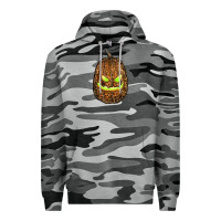 Slate Camo watercolor leopard pumpkin Premium Hoodie - RanaPortraitStore