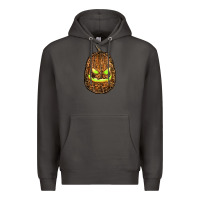 Smoke watercolor leopard pumpkin Premium Hoodie - RanaPortraitStore
