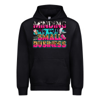 Black minding my own small business Urban Hoodie - Zillion Design Studio