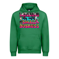 Emerald minding my own small business Urban Hoodie - Zillion Design Studio