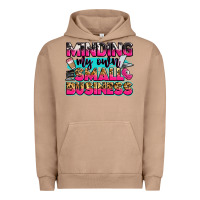 Pigment Burro minding my own small business Urban Hoodie - Zillion Design Studio