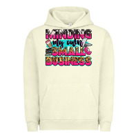 Pigment Pistachio minding my own small business Urban Hoodie - Zillion Design Studio