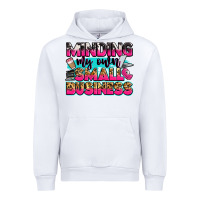 White minding my own small business Urban Hoodie - Zillion Design Studio