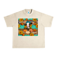 Sandshell Cow fall pumpkin Urban Heavy Tee - Artiststas